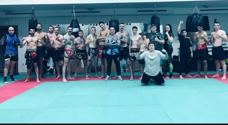 Trénink thajského boxu